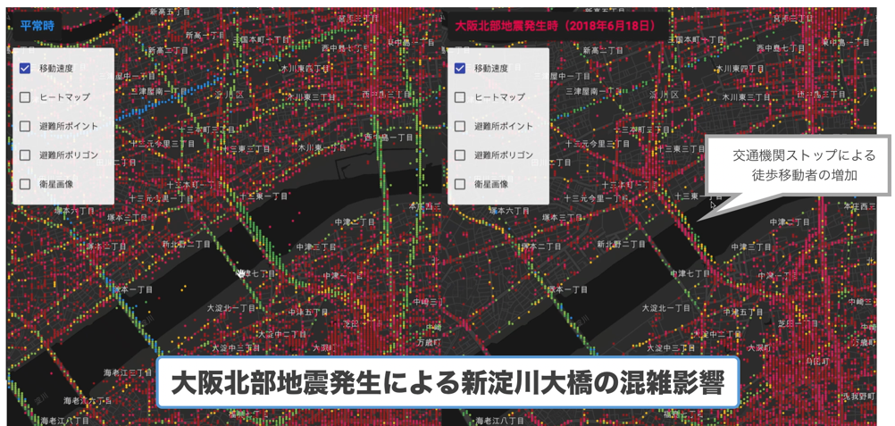 Agoopの人流データ分析システム
